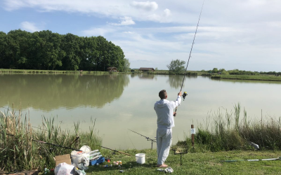 Nem győzik a vízpótlást a horgásztavakba