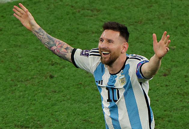 Lionel Messi világbajnok lett (Fotó: AFP)