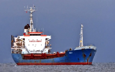 Találat ért egy petróleumgázt szállító tartályhajót