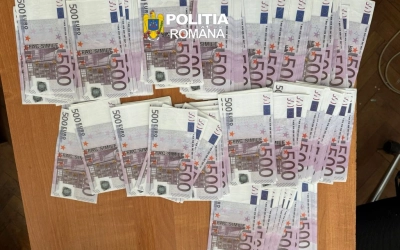 Közel félmillió névértékű hamis eurón akartak túladni Szatmáron
