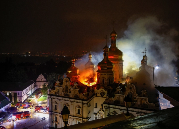Orosz találat érte a Pecserszka Lavra barlangkolostor Nagyboldogasszony székesegyházát