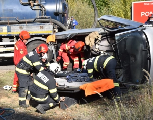 Látványos katasztrófavédelmi helyzetgyakorlat az Avasban