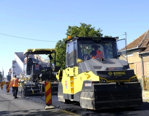 A tervek szerint jövő tavasszal elkészül a 193–as megyei út