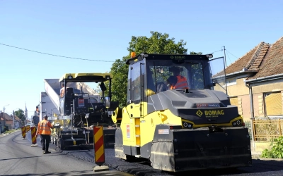 A tervek szerint jövő tavasszal elkészül a 193–as megyei út