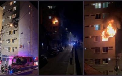 Tűz ütött ki a BBTE egyik bentlakásában