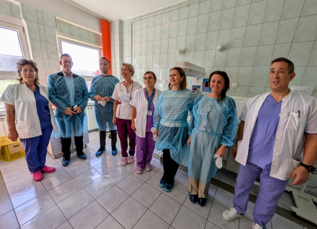 Korszerű orvosi műszerekkel gazdagodott a Nagykárolyi Városi Kórház