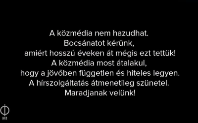 Elsötétült az M1 és leállt a Kossuth Rádió
