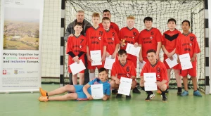 Túrterebesi Általános Iskola Vörös ördögök csapata 